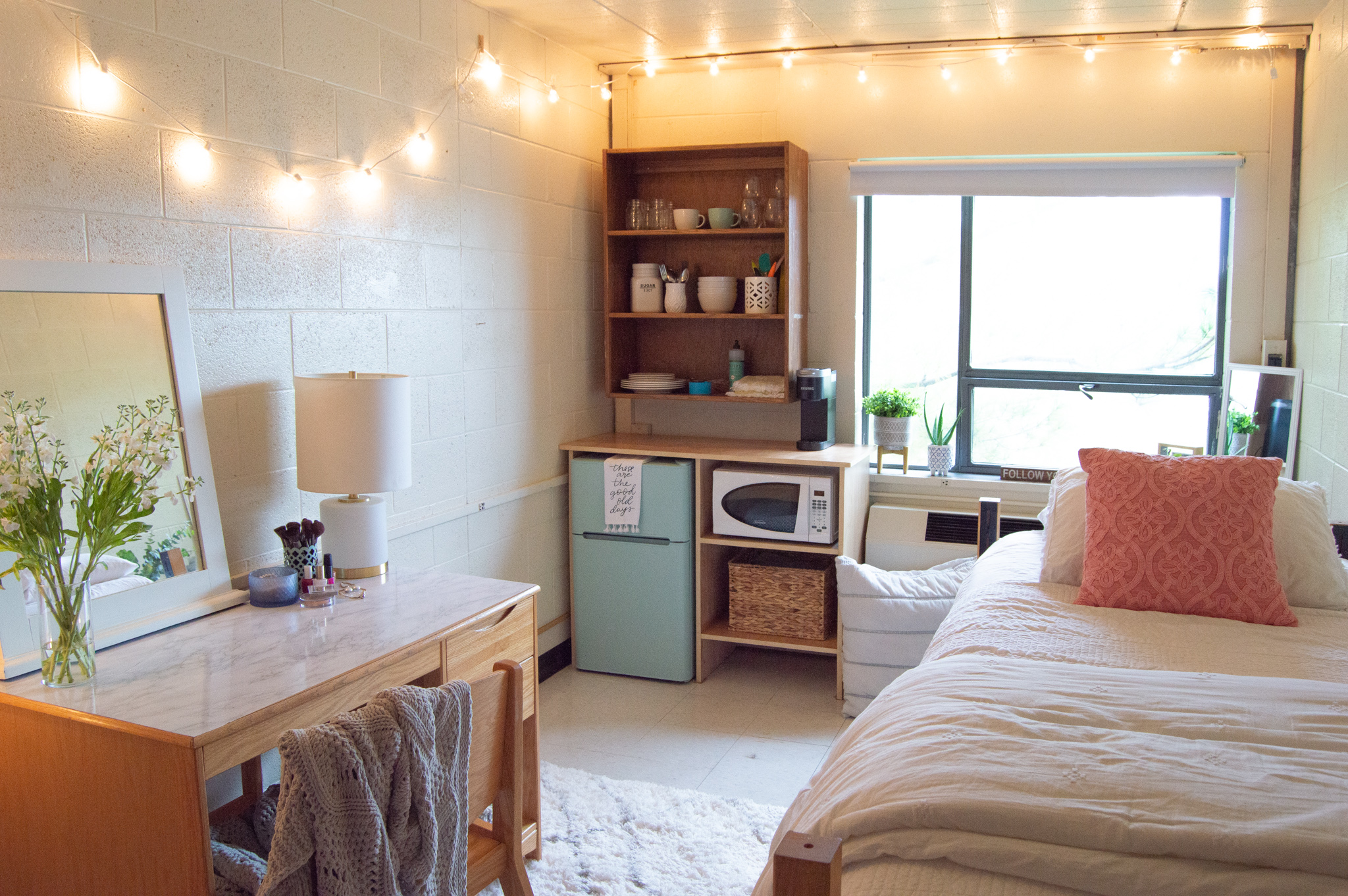 student dorm room